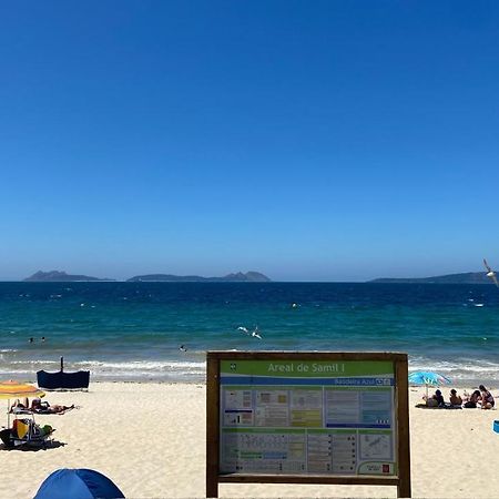 Apartamento Playa Samil Appartement Comarca de Comarca de Vigo Buitenkant foto