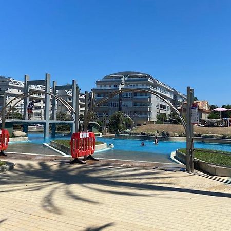Apartamento Playa Samil Appartement Comarca de Comarca de Vigo Buitenkant foto