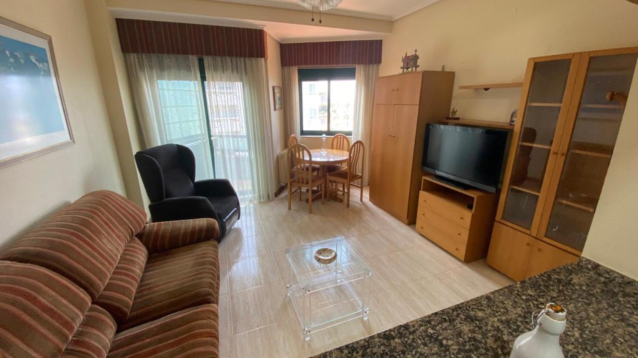 Apartamento Playa Samil Appartement Comarca de Comarca de Vigo Buitenkant foto