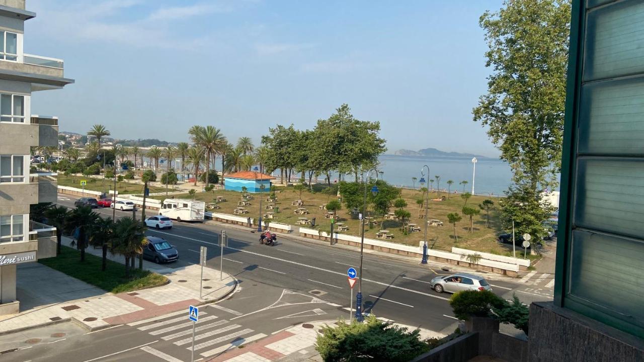 Apartamento Playa Samil Appartement Comarca de Comarca de Vigo Buitenkant foto