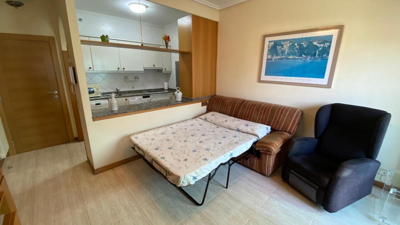 Apartamento Playa Samil Appartement Comarca de Comarca de Vigo Buitenkant foto