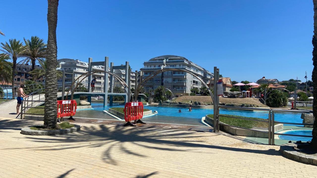 Apartamento Playa Samil Appartement Comarca de Comarca de Vigo Buitenkant foto